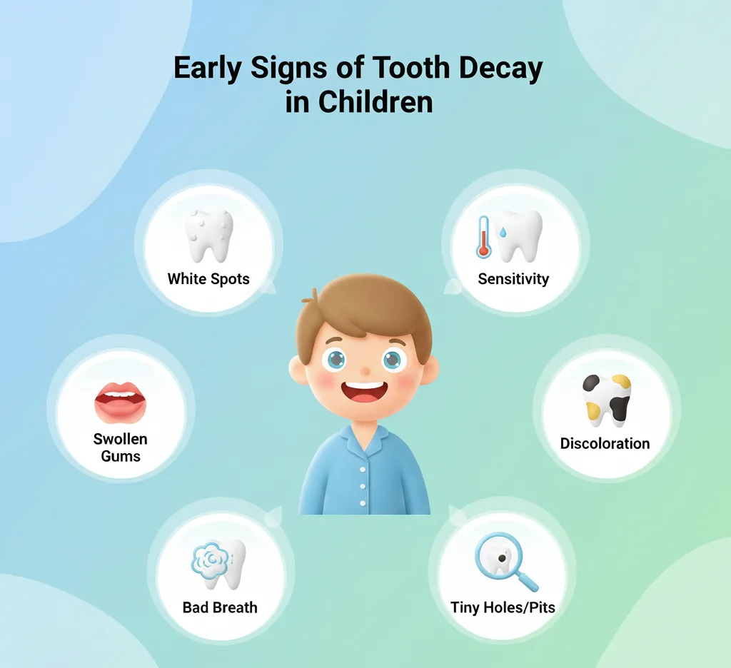 Early Signs of Tooth Decay in Children