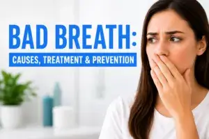 Bad breath causes and treatment
