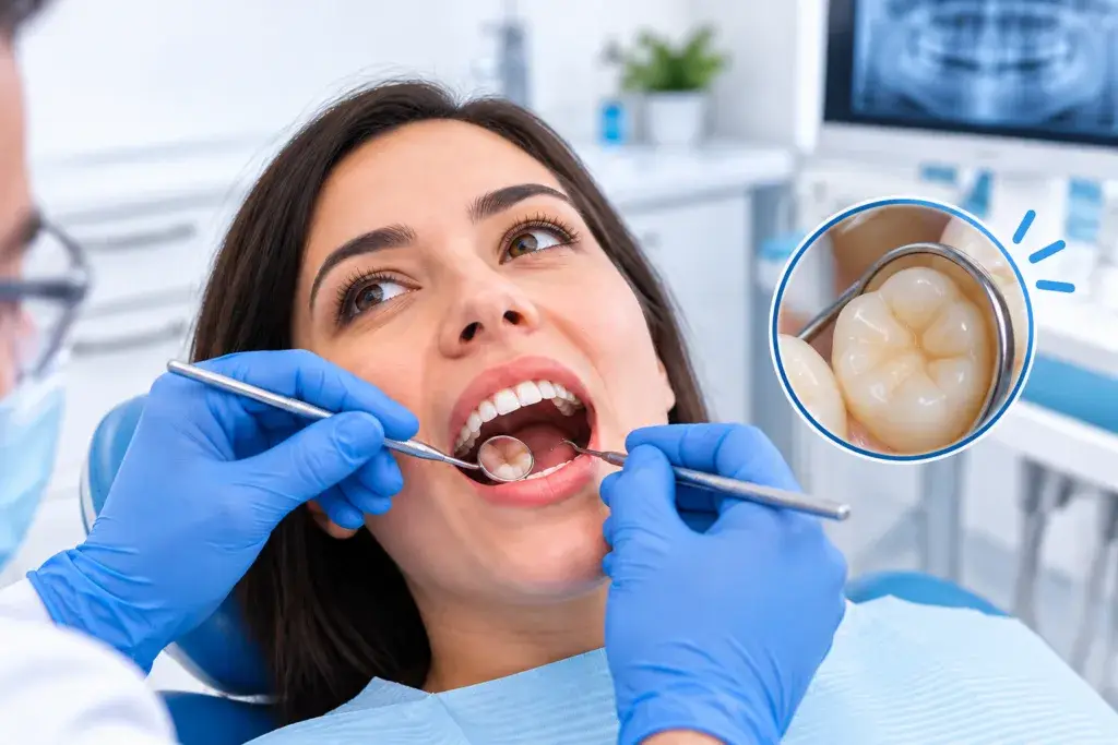 Tooth pain when biting down